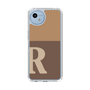 Slim Protection Case［ Original - initial two tone - R brown ］