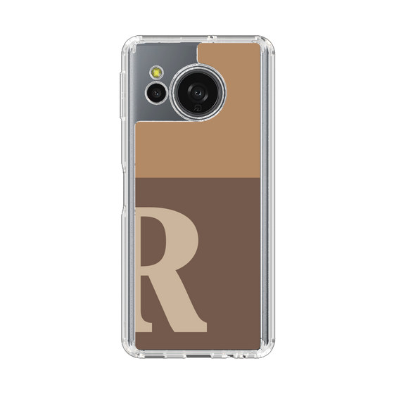 Slim Protection Case［ Original - initial two tone - R brown ］