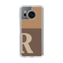 Slim Protection Case［ Original - initial two tone - R brown ］