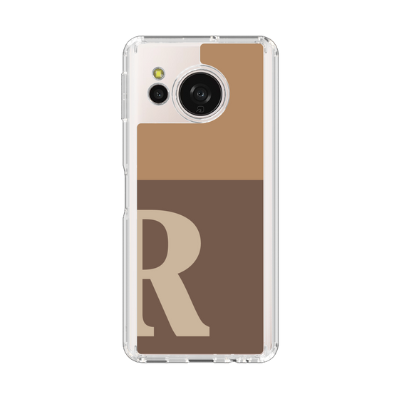 Slim Protection Case［ Original - initial two tone - R brown ］