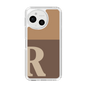Slim Protection Case［ Original - initial two tone - R brown ］