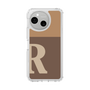 Slim Protection Case［ Original - initial two tone - R brown ］