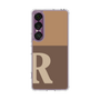 Slim Protection Case［ Original - initial two tone - R brown ］