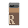 Slim Protection Case［ Original - initial two tone - R brown ］