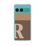 Slim Protection Case［ Original - initial two tone - R brown ］
