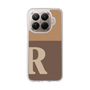Slim Protection Case［ Original - initial two tone - R brown ］
