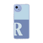 Slim Protection Case［ Original - initial two tone - R blue ］