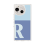 Slim Protection Case［ Original - initial two tone - R blue ］