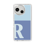 Slim Protection Case［ Original - initial two tone - R blue ］