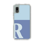 Slim Protection Case［ Original - initial two tone - R blue ］