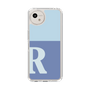 Slim Protection Case［ Original - initial two tone - R blue ］