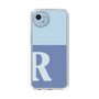 Slim Protection Case［ Original - initial two tone - R blue ］