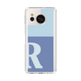 Slim Protection Case［ Original - initial two tone - R blue ］