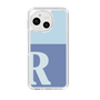 Slim Protection Case［ Original - initial two tone - R blue ］