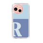 Slim Protection Case［ Original - initial two tone - R blue ］
