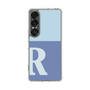 Slim Protection Case［ Original - initial two tone - R blue ］