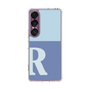 Slim Protection Case［ Original - initial two tone - R blue ］