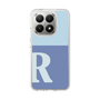 Slim Protection Case［ Original - initial two tone - R blue ］