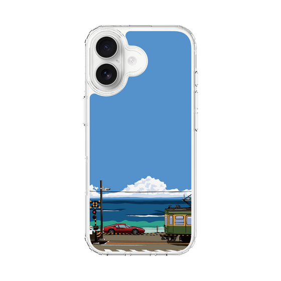 Slim Protection Case［ Studio Alec Shonan Story - Enoden and Ferrari 328GT ］