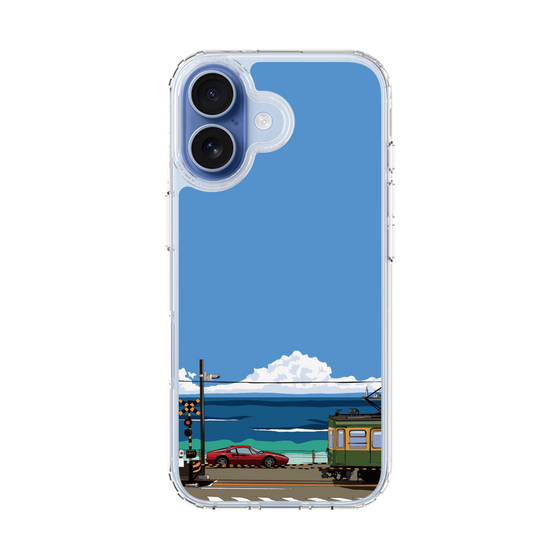 Slim Protection Case［ Studio Alec Shonan Story - Enoden and Ferrari 328GT ］