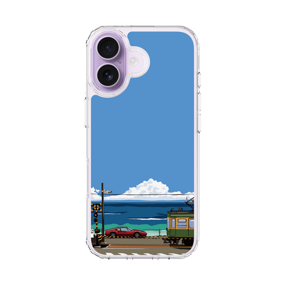 Slim Protection Case［ Studio Alec Shonan Story - Enoden and Ferrari 328GT ］