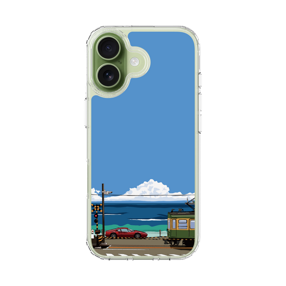 Slim Protection Case［ Studio Alec Shonan Story - Enoden and Ferrari 328GT ］