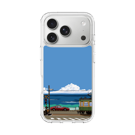 Slim Protection Case［ Studio Alec Shonan Story - Enoden and Ferrari 328GT ］