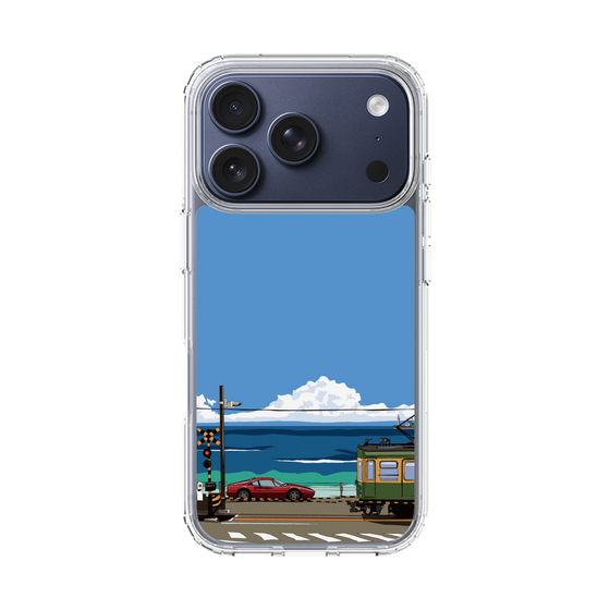 Slim Protection Case［ Studio Alec Shonan Story - Enoden and Ferrari 328GT ］