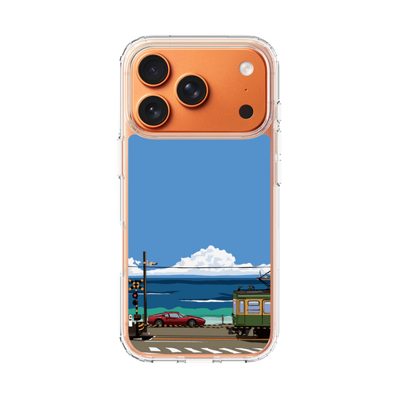 Slim Protection Case［ Studio Alec Shonan Story - Enoden and Ferrari 328GT ］