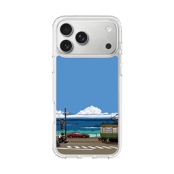 Slim Protection Case［ Studio Alec Shonan Story - Enoden and Ferrari 328GT ］