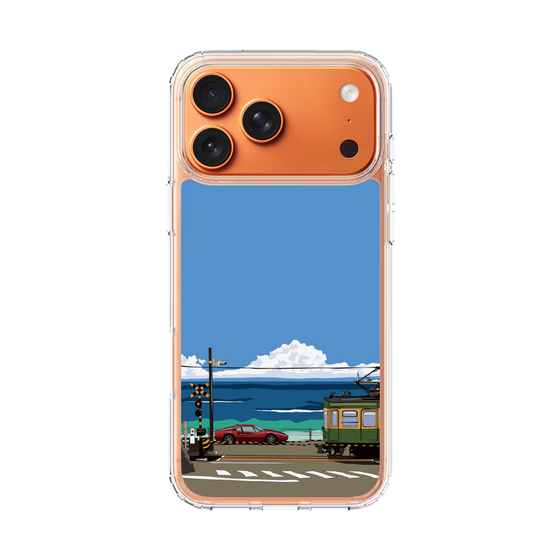 Slim Protection Case［ Studio Alec Shonan Story - Enoden and Ferrari 328GT ］