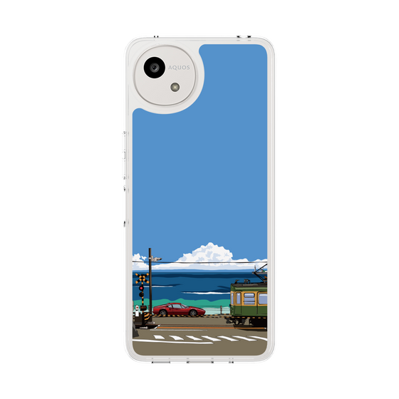 Slim Protection Case［ Studio Alec Shonan Story - Enoden and Ferrari 328GT ］