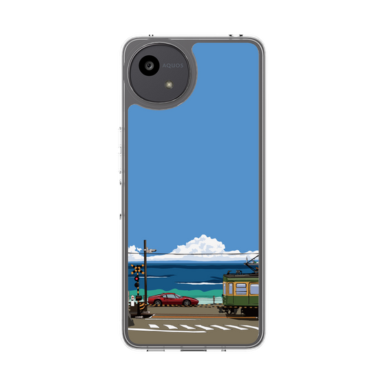 Slim Protection Case［ Studio Alec Shonan Story - Enoden and Ferrari 328GT ］