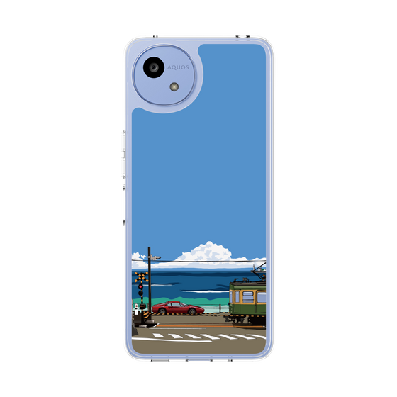 Slim Protection Case［ Studio Alec Shonan Story - Enoden and Ferrari 328GT ］