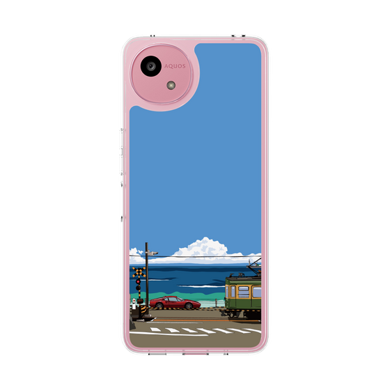 Slim Protection Case［ Studio Alec Shonan Story - Enoden and Ferrari 328GT ］