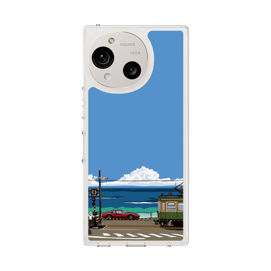 Slim Protection Case［ Studio Alec Shonan Story - Enoden and Ferrari 328GT ］