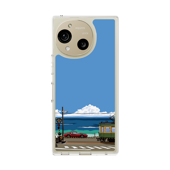 Slim Protection Case［ Studio Alec Shonan Story - Enoden and Ferrari 328GT ］