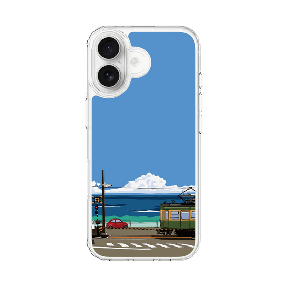 Slim Protection Case［ Studio Alec Shonan Story - Enoden and Fiat 500 ］