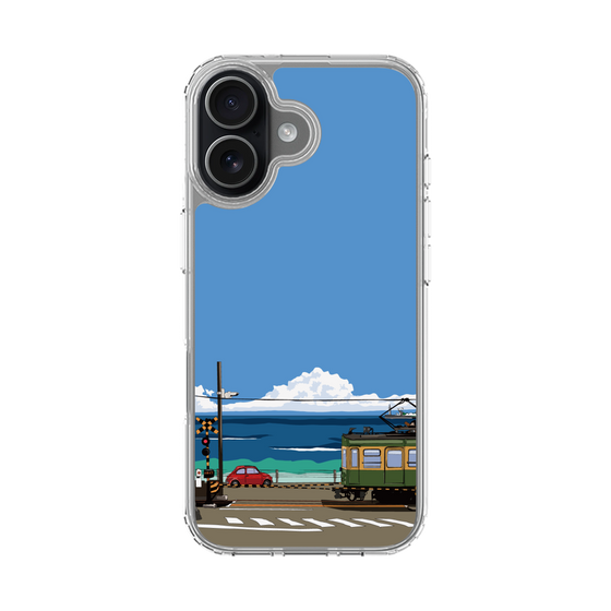 Slim Protection Case［ Studio Alec Shonan Story - Enoden and Fiat 500 ］