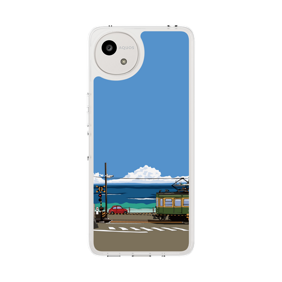 Slim Protection Case［ Studio Alec Shonan Story - Enoden and Fiat 500 ］