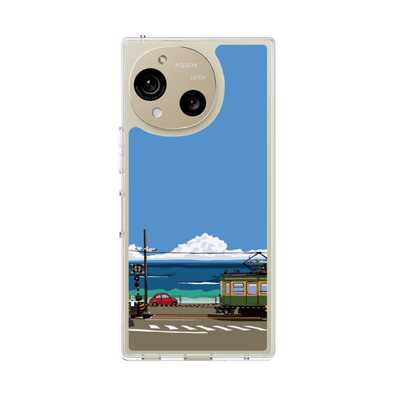 Slim Protection Case［ Studio Alec Shonan Story - Enoden and Fiat 500 ］