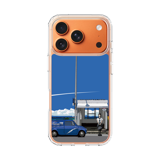 Slim Protection Case［ Studio Alec Shonan Story - Summer Bus Stop ］