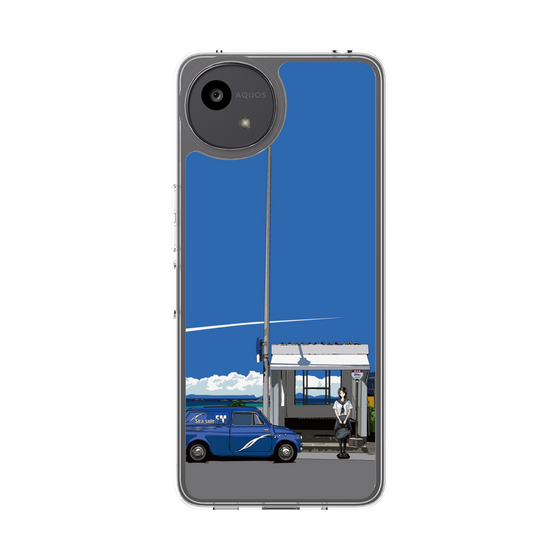 Slim Protection Case［ Studio Alec Shonan Story - Summer Bus Stop ］