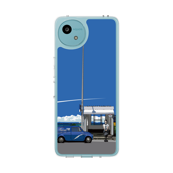 Slim Protection Case［ Studio Alec Shonan Story - Summer Bus Stop ］