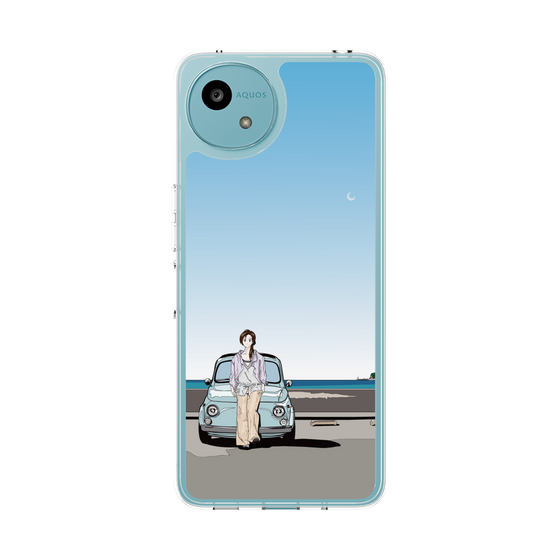 Slim Protection Case［ Studio Alec Shonan Story - Parking Lot by the Beach ］