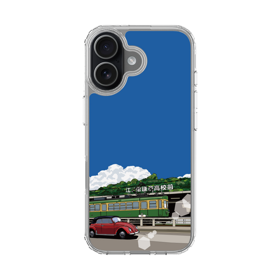 Slim Protection Case［ Studio Alec Shonan Story - In Front of Kamakura High School Station (Enoden) ］