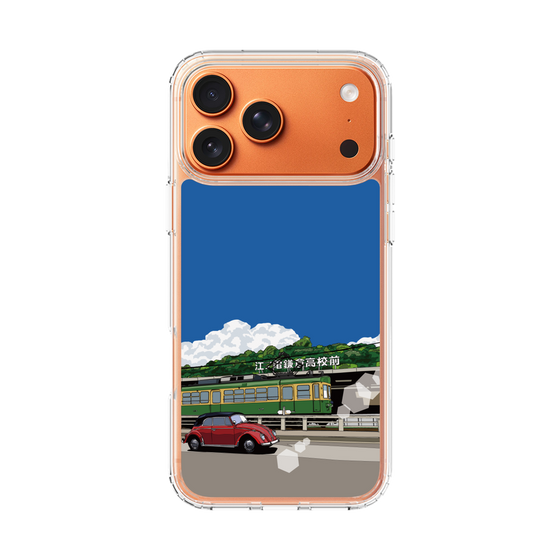 Slim Protection Case［ Studio Alec Shonan Story - In Front of Kamakura High School Station (Enoden) ］