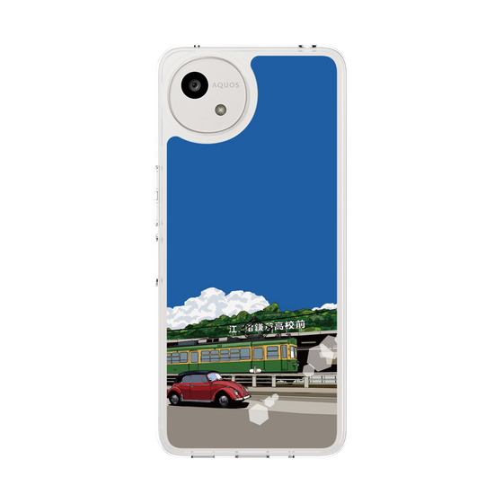 Slim Protection Case［ Studio Alec Shonan Story - In Front of Kamakura High School Station (Enoden) ］