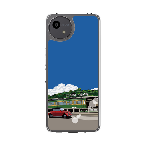 Slim Protection Case［ Studio Alec Shonan Story - In Front of Kamakura High School Station (Enoden) ］