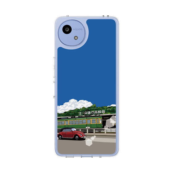 Slim Protection Case［ Studio Alec Shonan Story - In Front of Kamakura High School Station (Enoden) ］